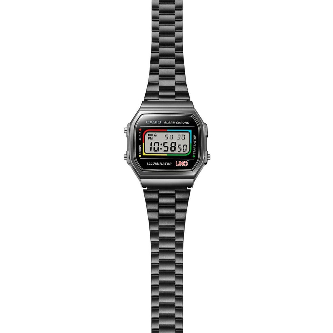 カシオ CASIO CASIO A168WEUC-1AJR（カシオ A168WEUC-1AJR） （ブラック） ブラック