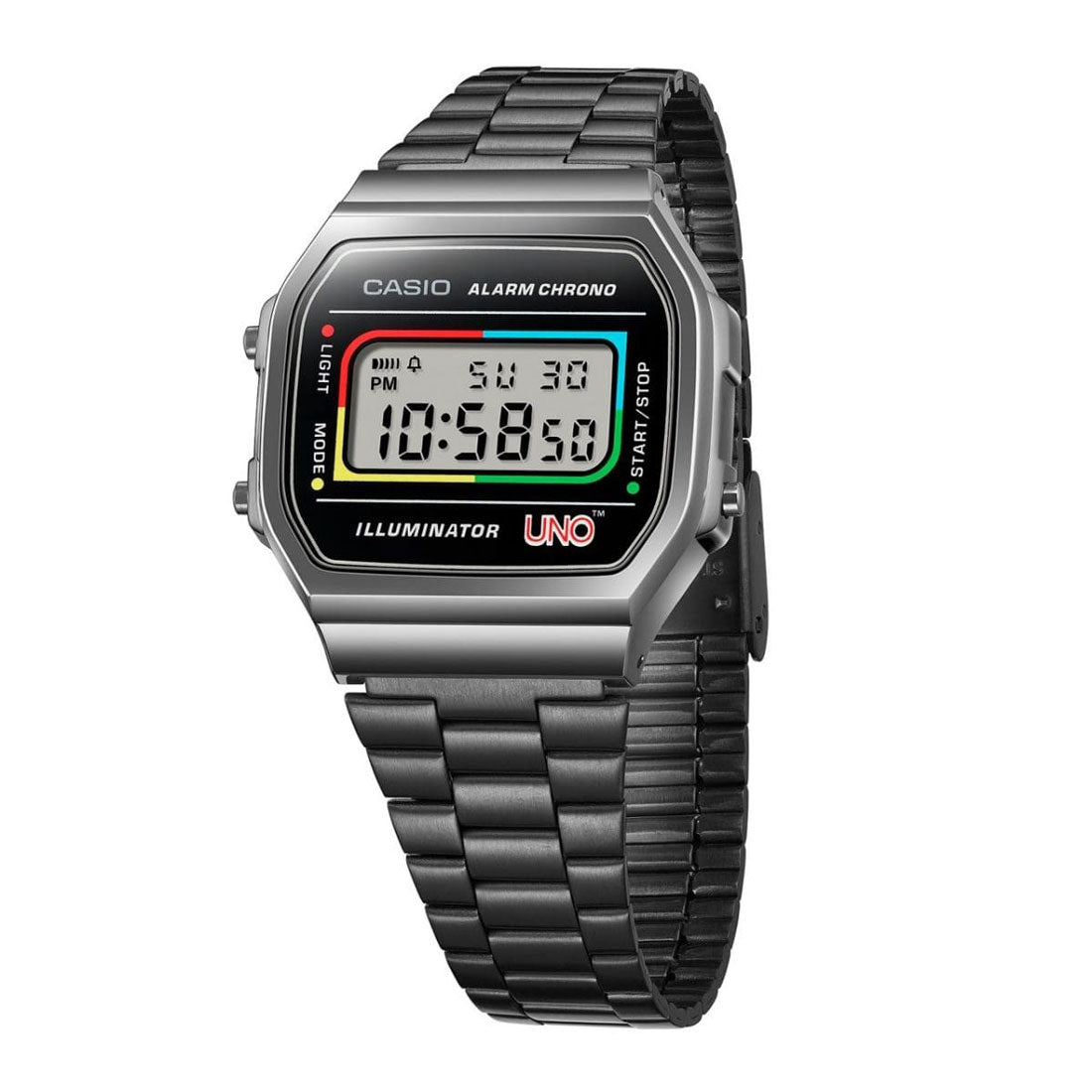 カシオ CASIO CASIO A168WEUC-1AJR（カシオ A168WEUC-1AJR） （ブラック） ブラック