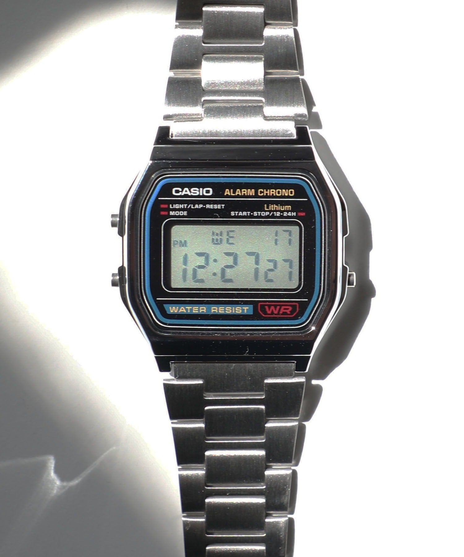卡西歐 CASIO 日常生活用防水 手錶 卡西歐收藏 標準 數位手錶 銀色 便宜卡西歐 A158WA-1JH