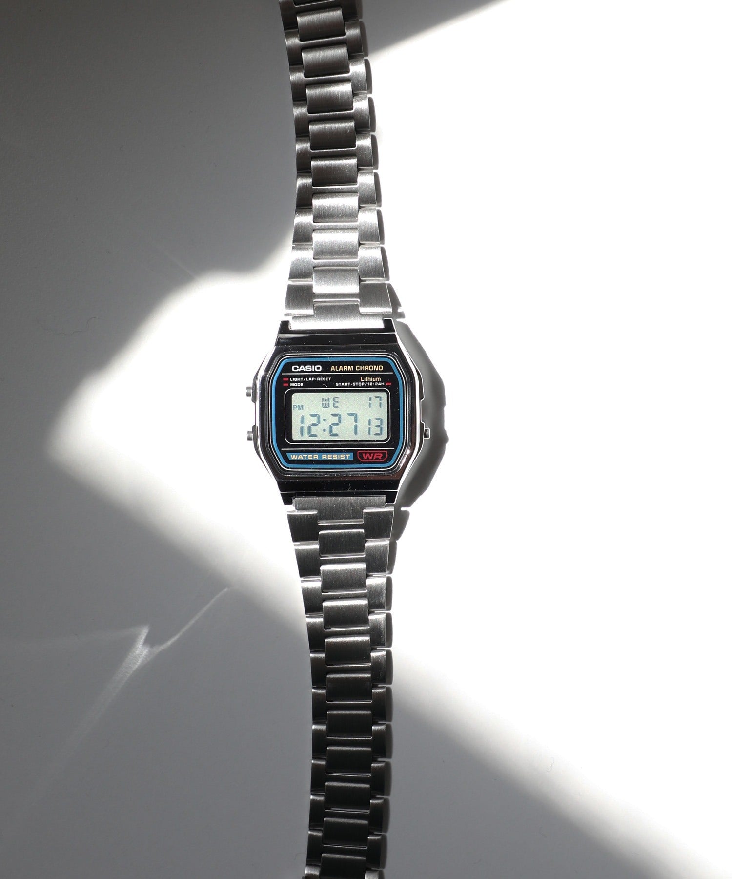 卡西歐 CASIO 日常生活用防水 手錶 卡西歐收藏 標準 數位手錶 銀色 便宜卡西歐 A158WA-1JH