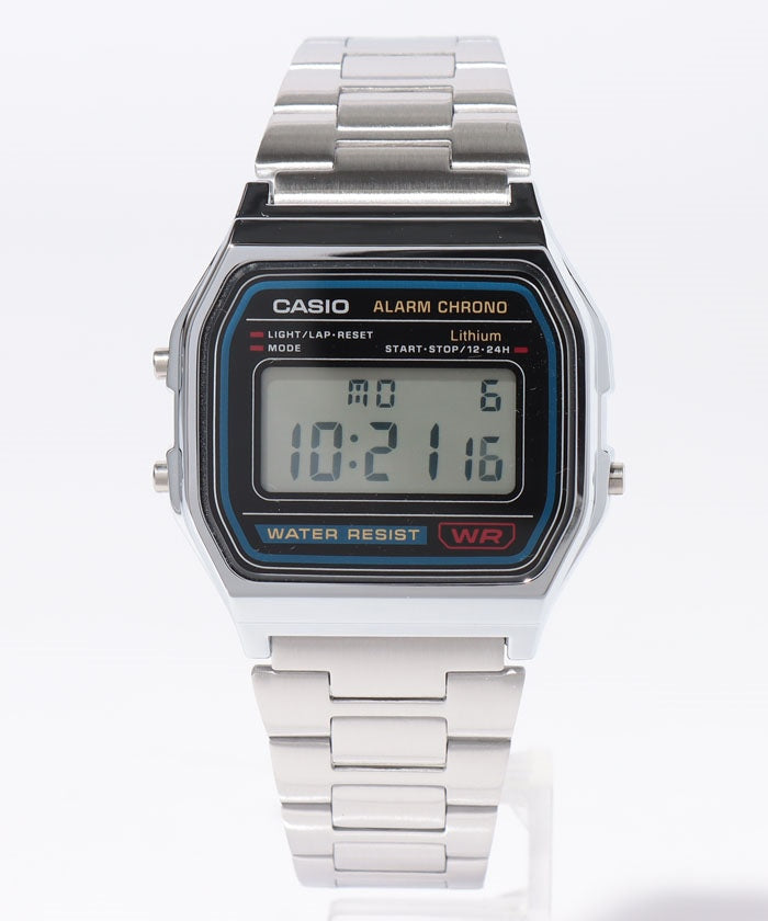 卡西歐 CASIO 日常生活用防水 手錶 卡西歐收藏 標準 數位手錶 銀色 便宜卡西歐 A158WA-1JH