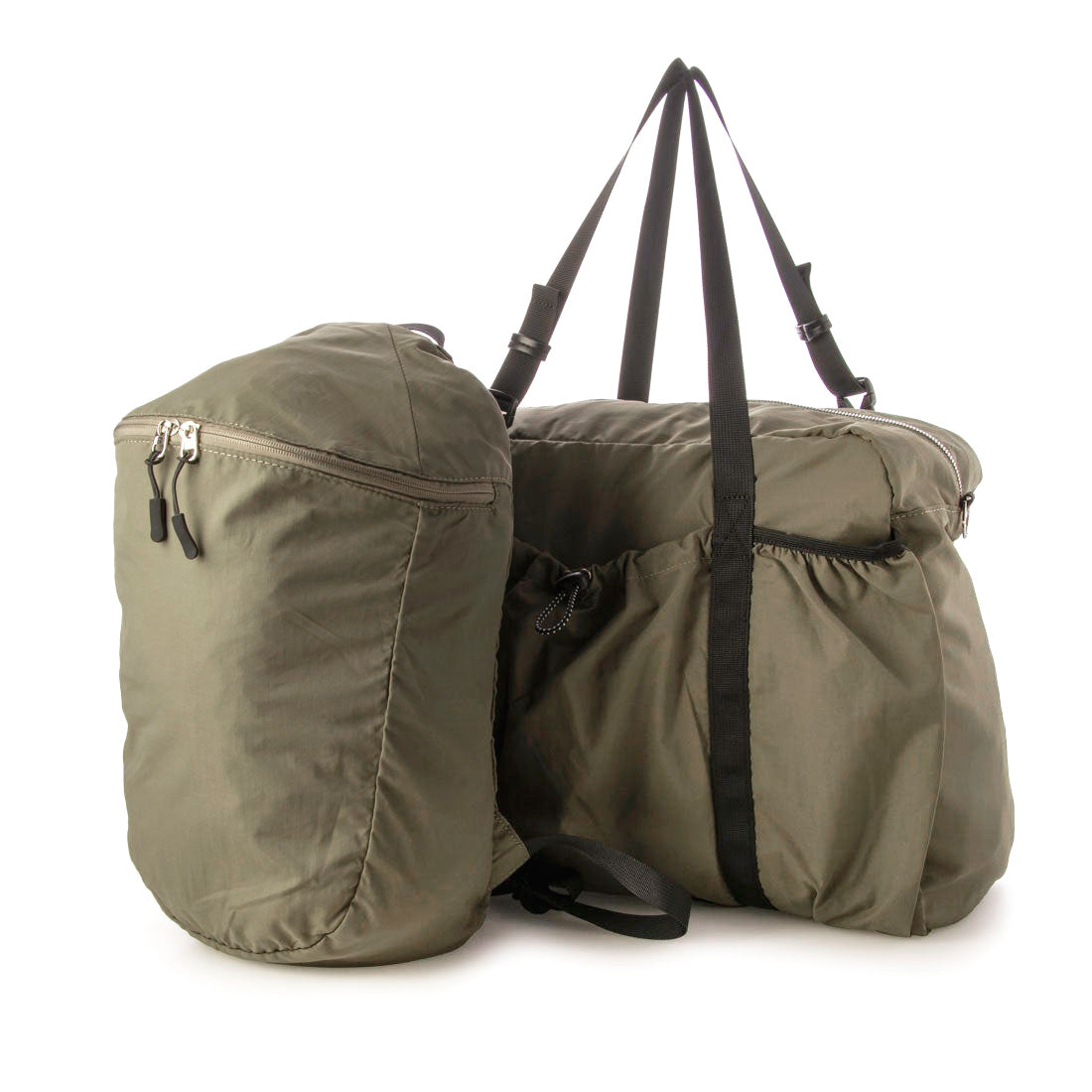 カシュカシュ cache cache ナイロンリュックセットトラベルボストンバッグ （KA） KA