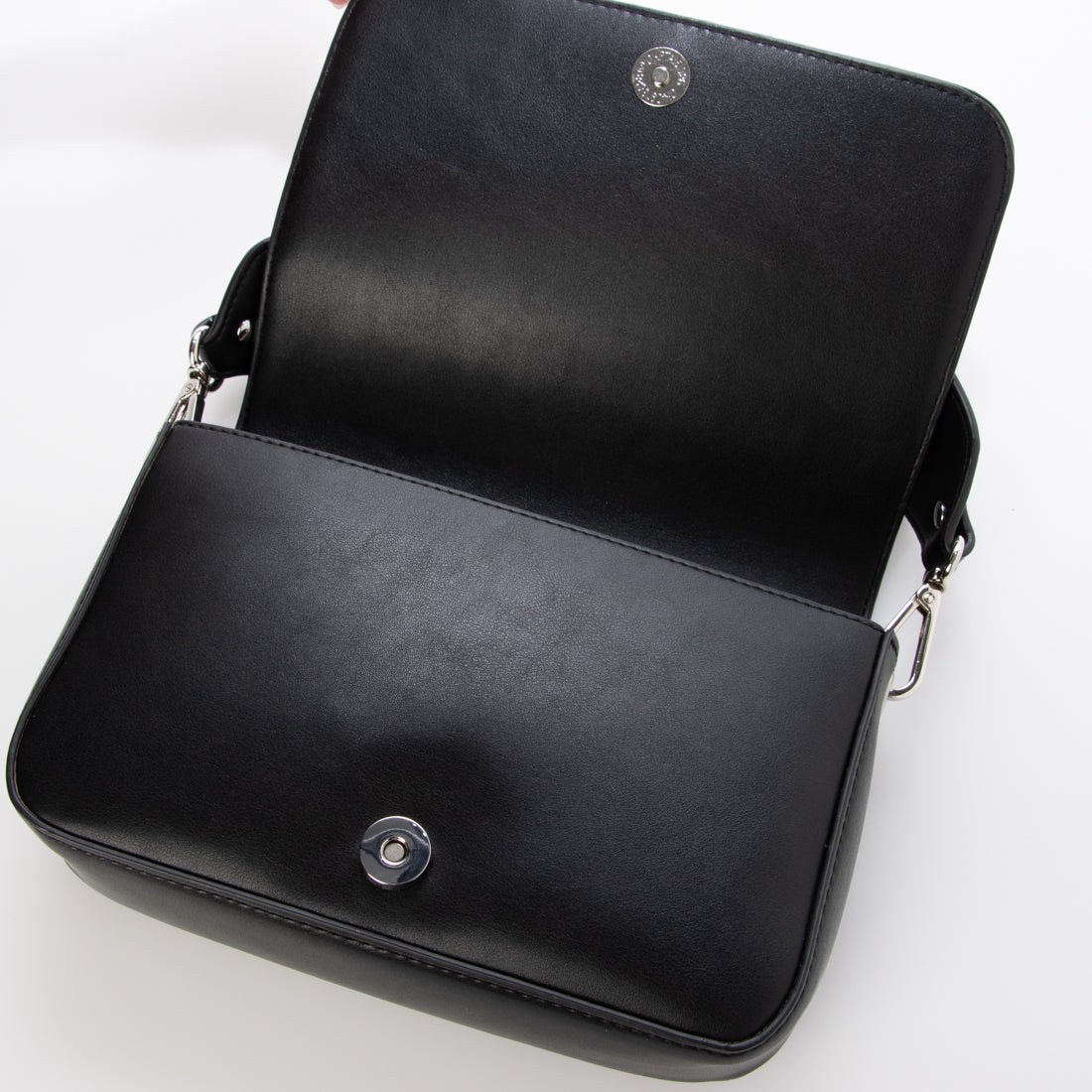 カシュカシュ cache cache キルティングフラップ2WAYショルダーバッグ