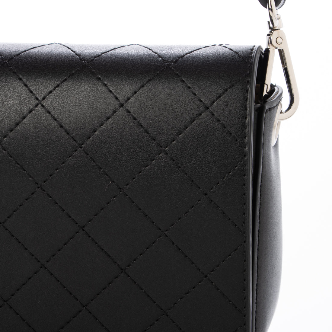 カシュカシュ cache cache キルティングフラップ2WAYショルダーバッグ