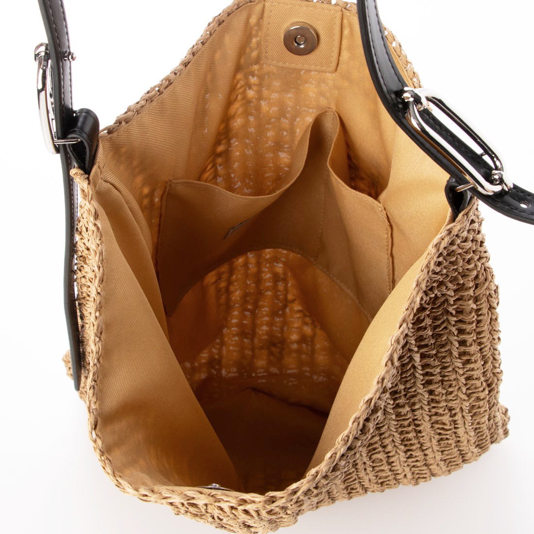 カシュカシュ cache cache フリーハンドルクロッシェトート （BK） BK