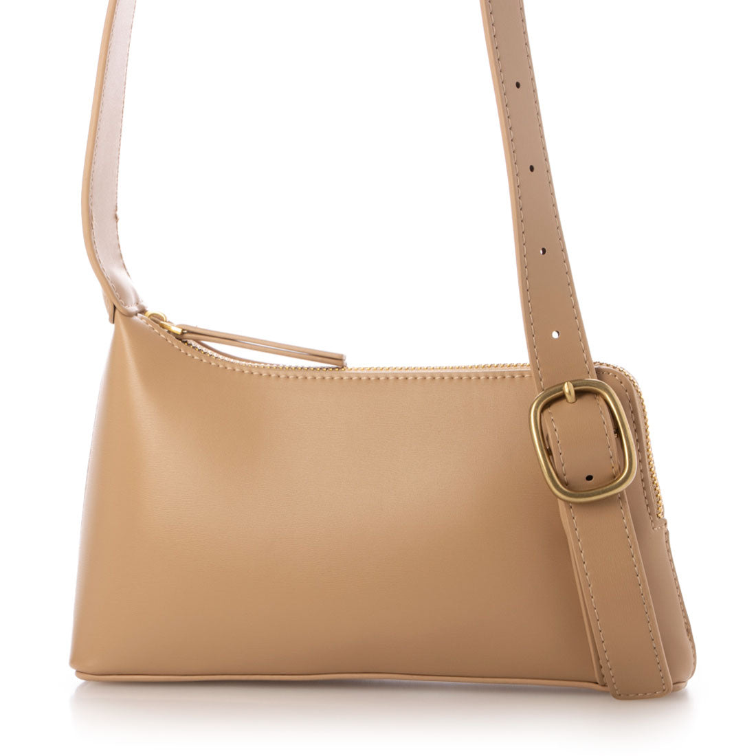 カシュカシュ cache cache アシンメトリーバックルショルダー （BE） BE