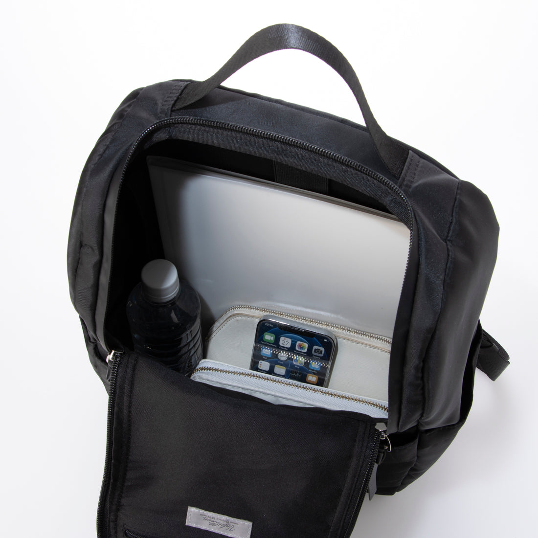 カシュカシュ cache cache 10ポケット撥水リュックサック （GY） GY