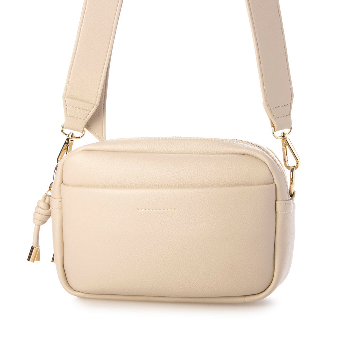 カシュカシュ cache cache 2ショルダー付ボックスショルダー （IV） IV