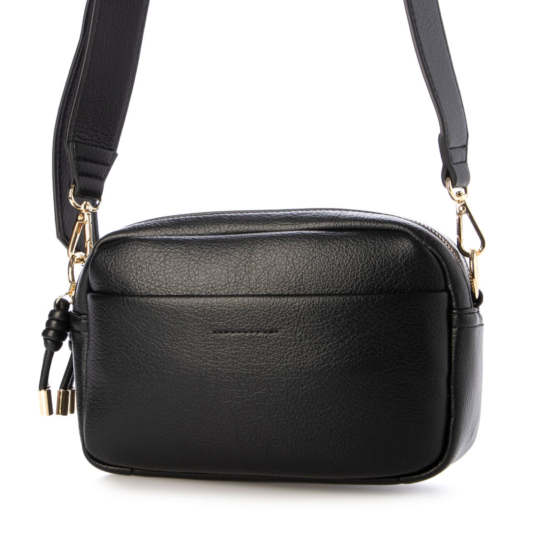 カシュカシュ cache cache 2ショルダー付ボックスショルダー （BK） BK