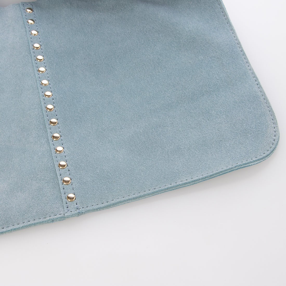 カシュカシュ cache cache スエードスタッズミニホーボーバッグ （BL） BL