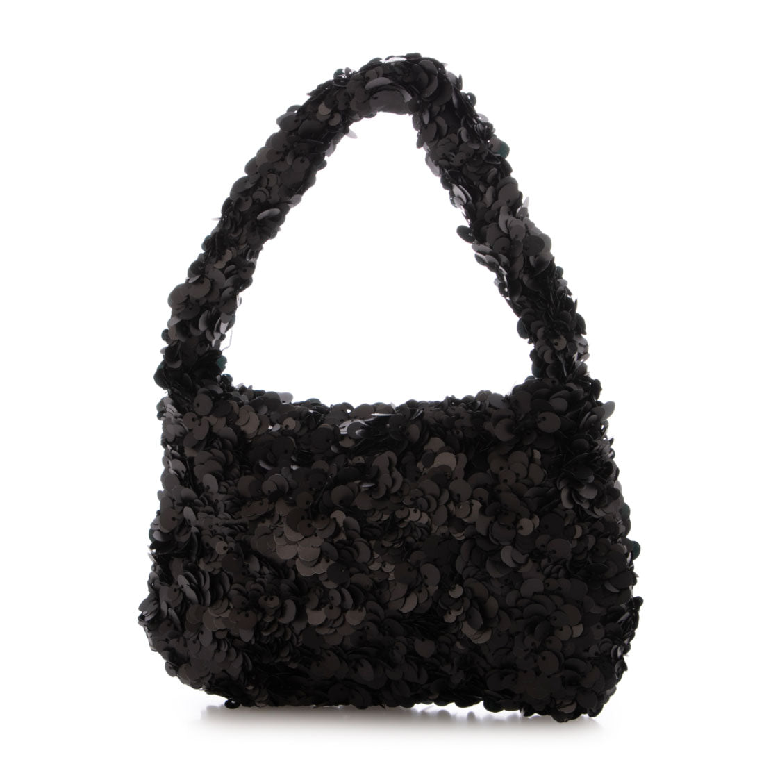 カシュカシュ cache cache スパンコール2wayミニバッグ （BK） BK