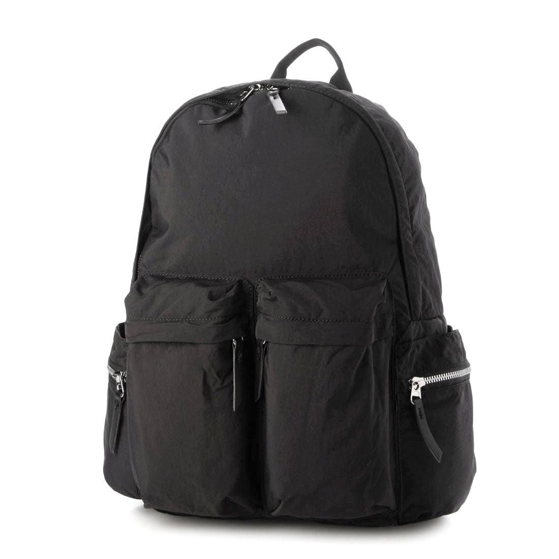 カシュカシュ cache cache 10ポケットナイロンリュック （BK） BK