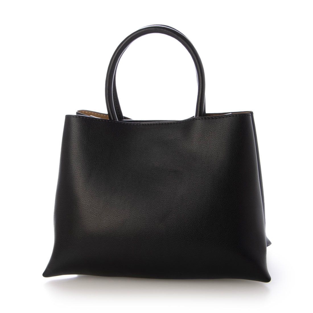 カシュカシュ cache cache 三層2wayトートバッグ （BK） BK