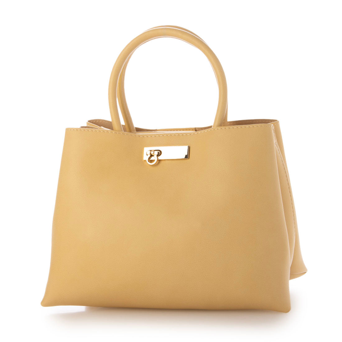 カシュカシュ cache cache 三層2wayトートバッグ （YE） YE