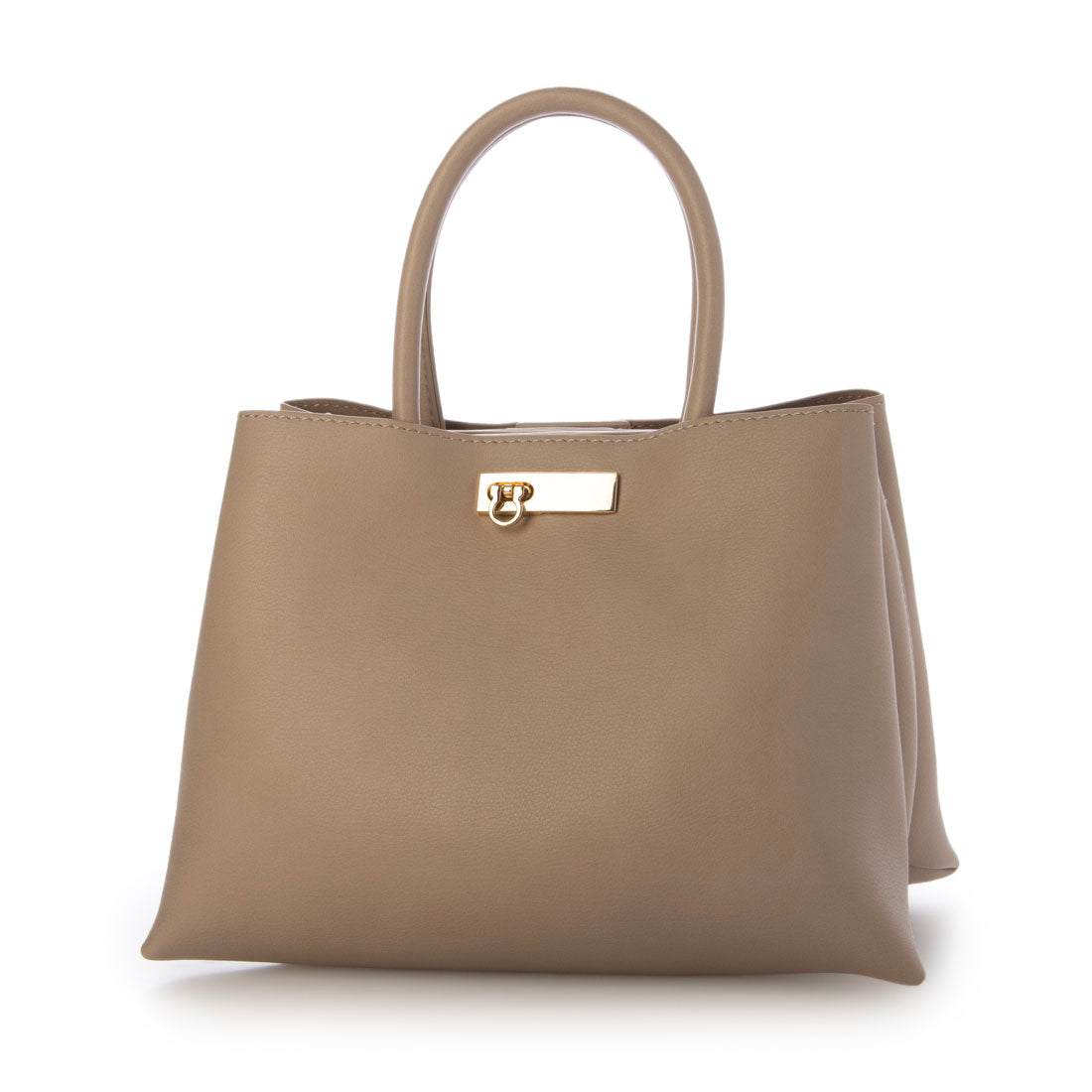 カシュカシュ cache cache 三層2wayトートバッグ （BE） BE