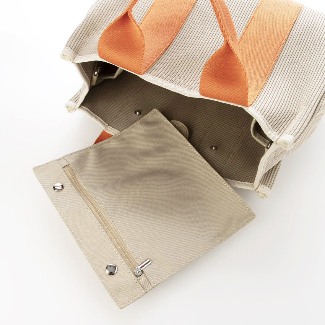 カシュカシュ cache cache ジャガードニットスクエア2wayトート （OR） OR