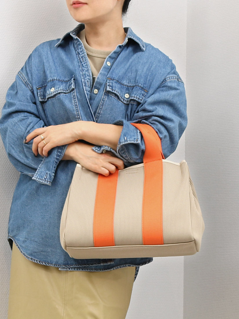 カシュカシュ cache cache ジャガードニットスクエア2wayトート （OR） OR