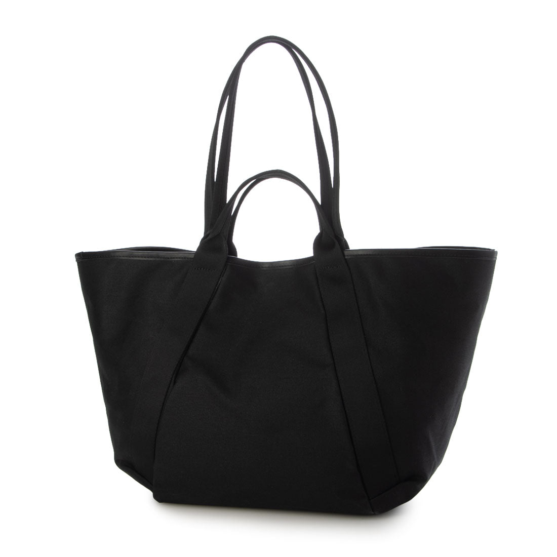 カシュカシュ cache cache 2WAYビッグキャンバストートバッグ （BK） BK