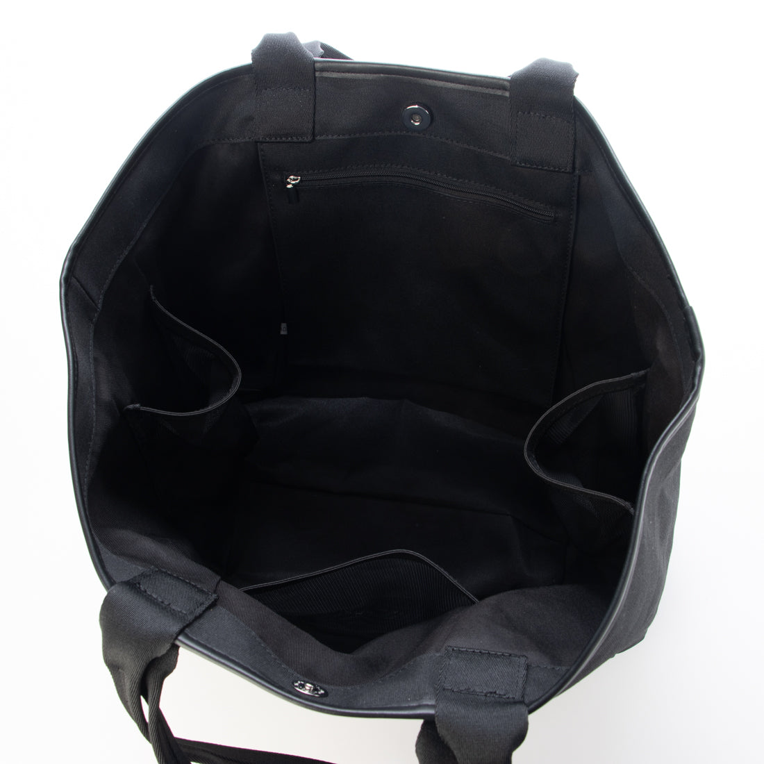 カシュカシュ cache cache 2WAYビッグキャンバストートバッグ （BK） BK