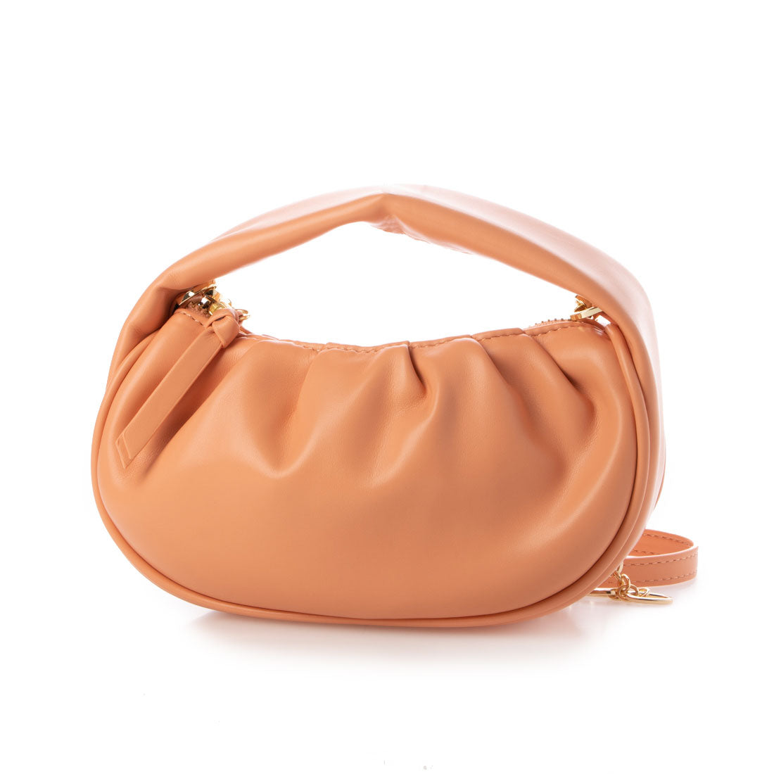 カシュカシュ cache cache ハーフムーンギャザー2wayミニショルダー,OR