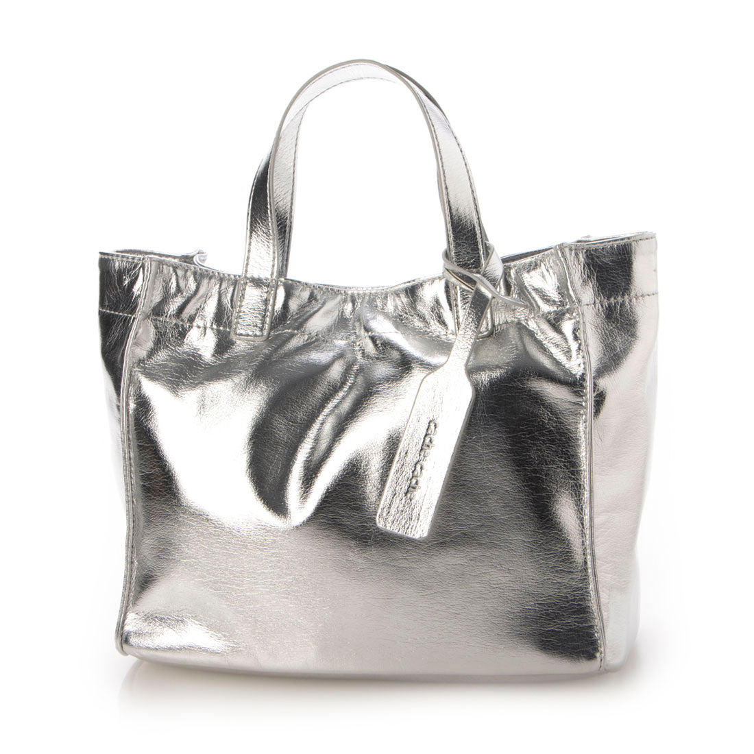 ＜ロングセラー＞カシュカシュ cache cache ソフトメタリックショッパートートS （SV） SV