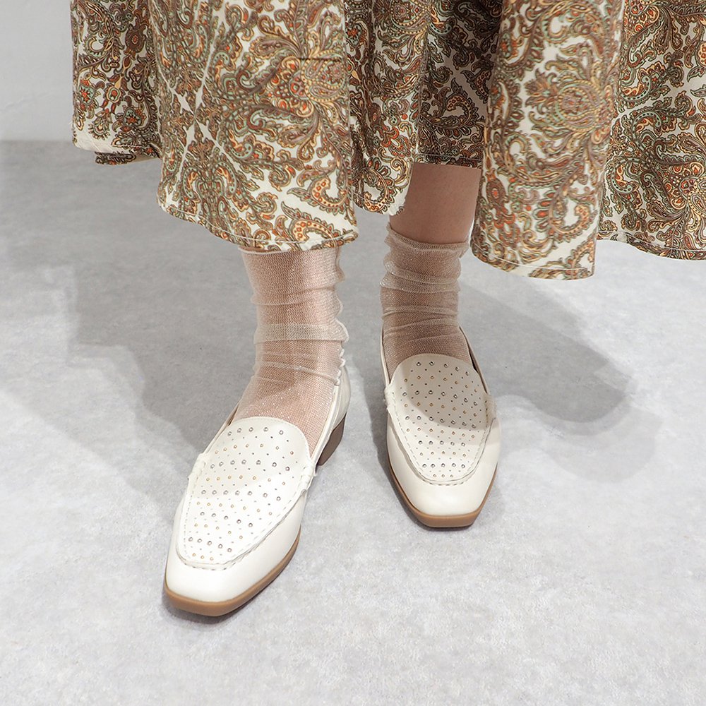 cava cava cava cava studded moccasins