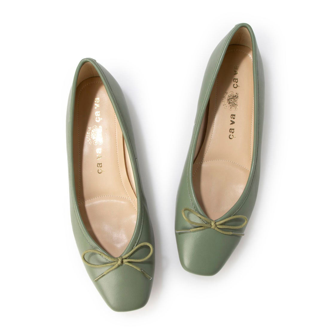 サヴァサヴァ cava cava バレエシューズ （グリーン） （グリーン） グリーン
