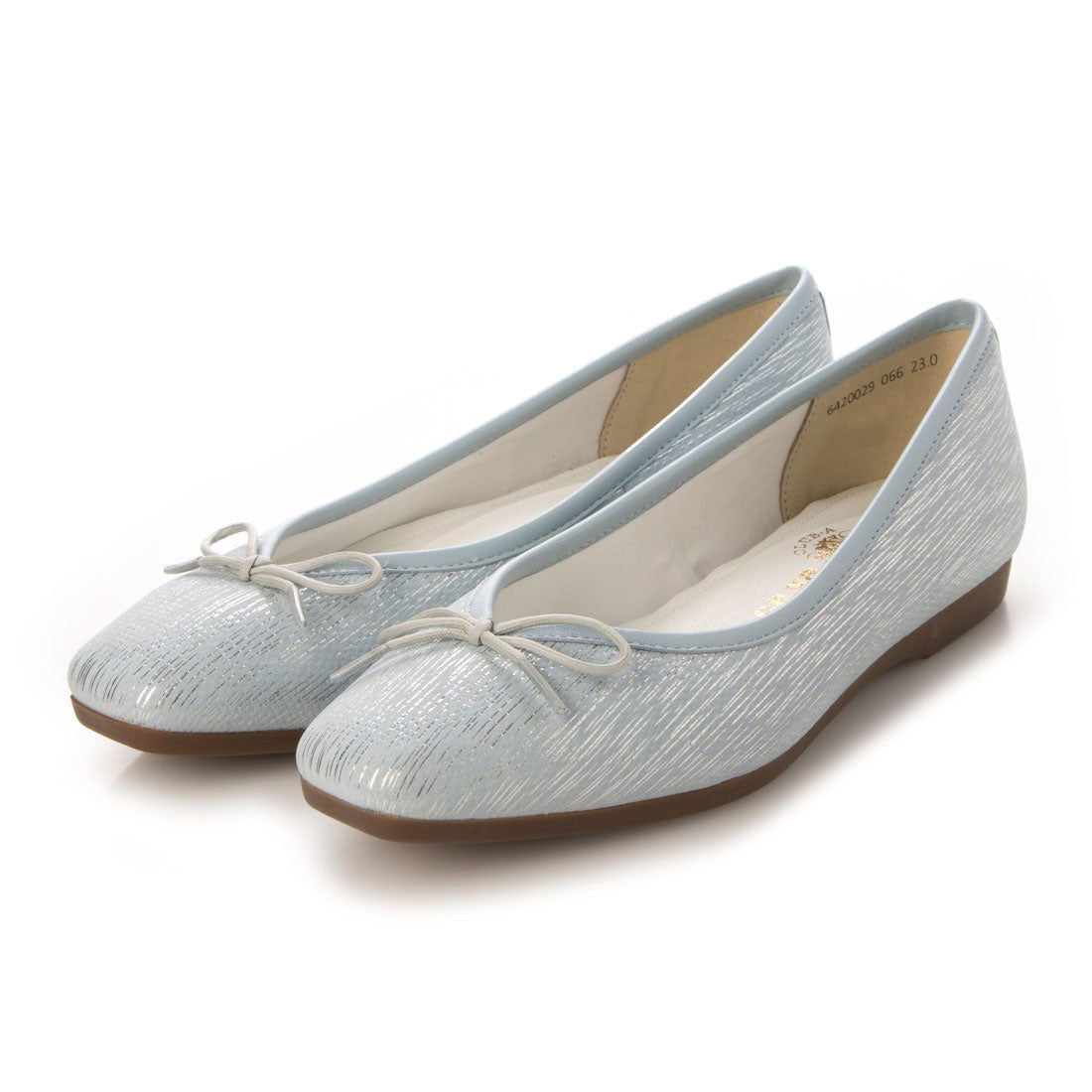 サヴァサヴァ cava cava 履きやすさ抜群の【撥水】バレエシューズ （ライトブルーコンビ） （ライトブルーコンビ） ライトブルーコンビ