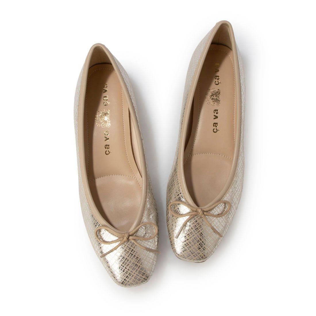 サヴァサヴァ cava cava 撥水│バレエシューズ （シルバーコンビ） （シルバーコンビ） シルバーコンビ