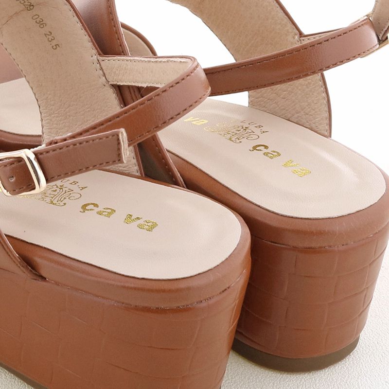 Sava Sava cava cava thick-soled wedge sandals