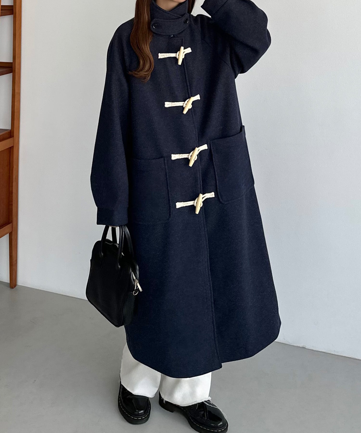 カラウティア callautia callautia オーバーダッフルコート