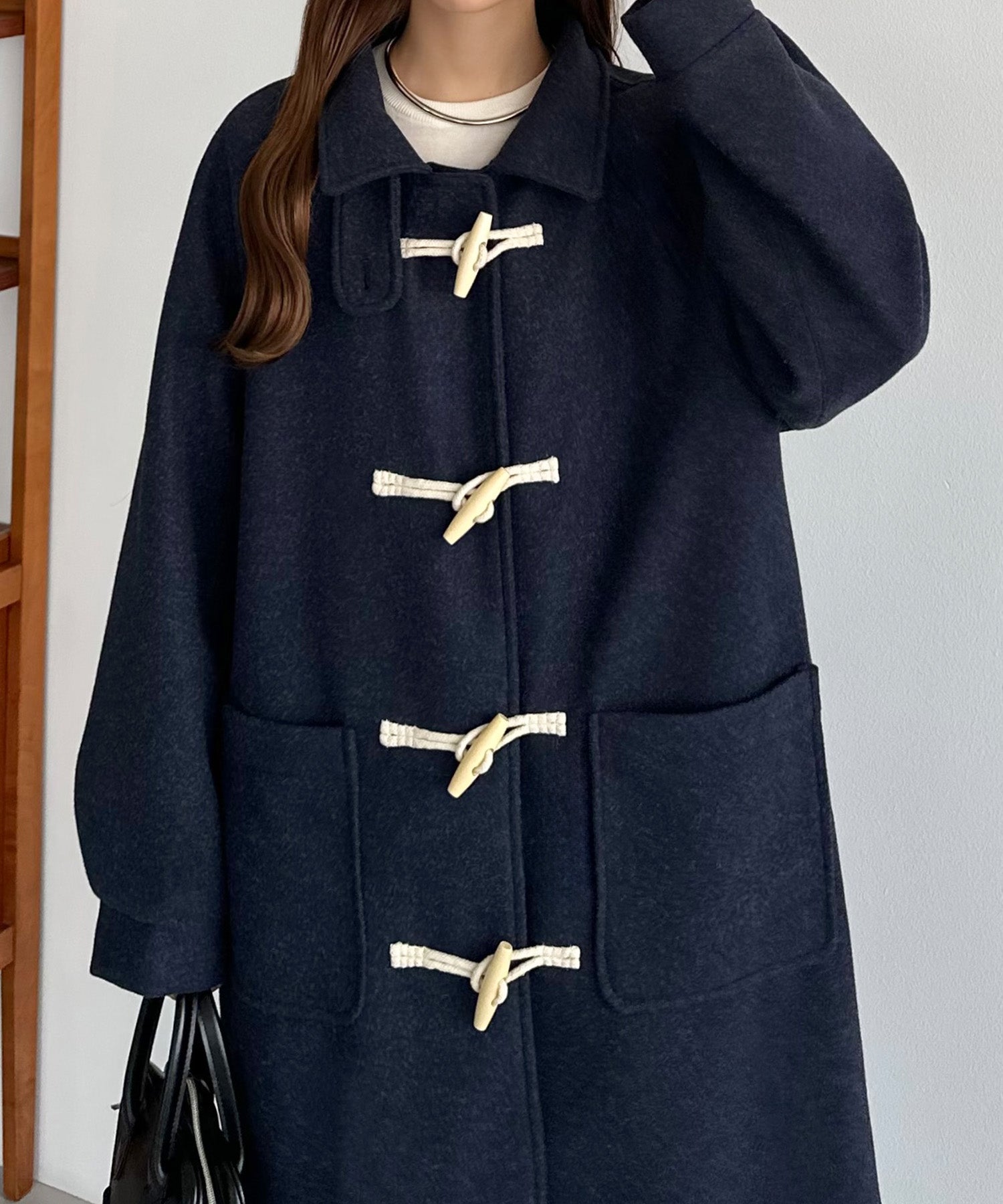 カラウティア callautia callautia オーバーダッフルコート