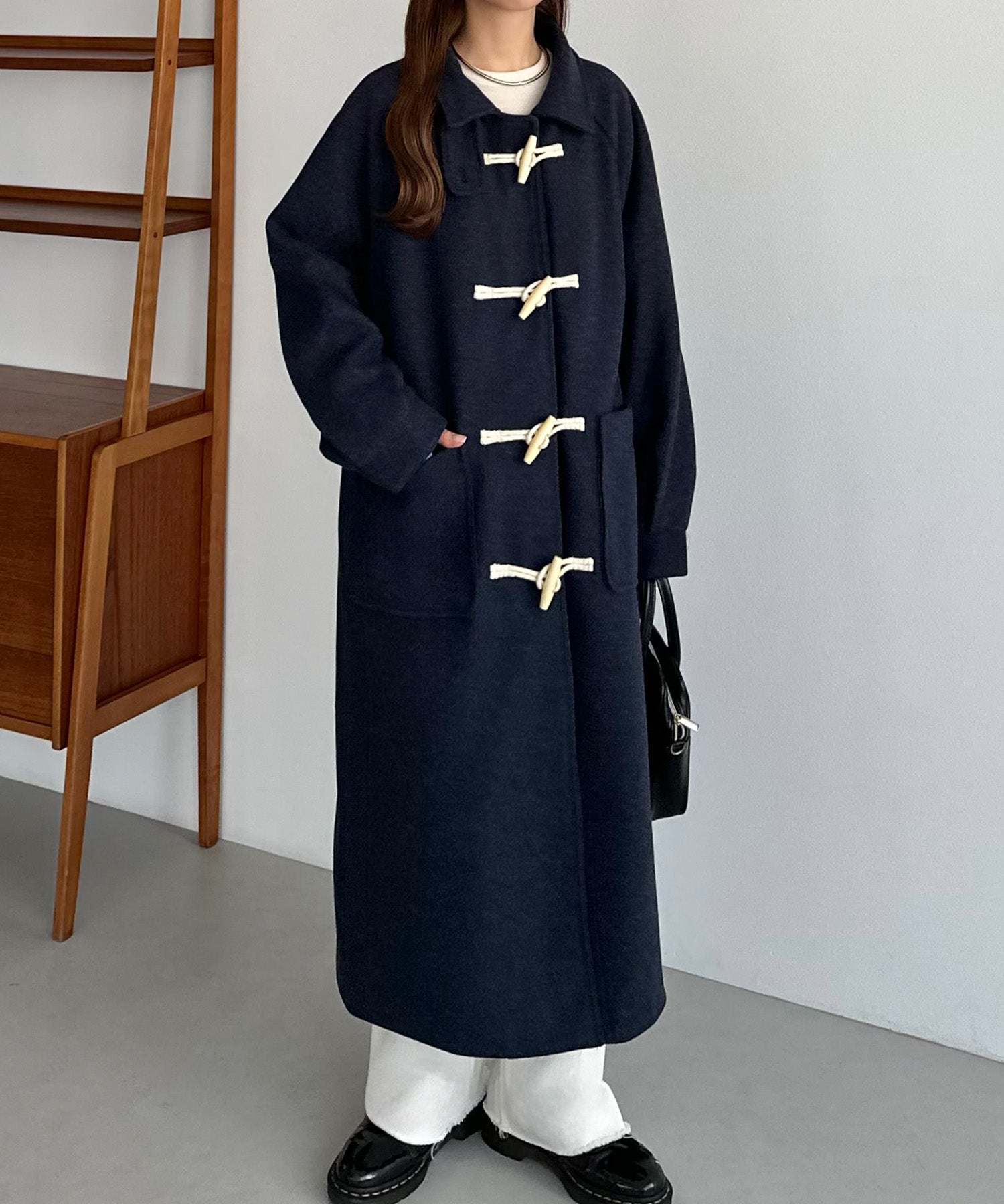 カラウティア callautia callautia オーバーダッフルコート