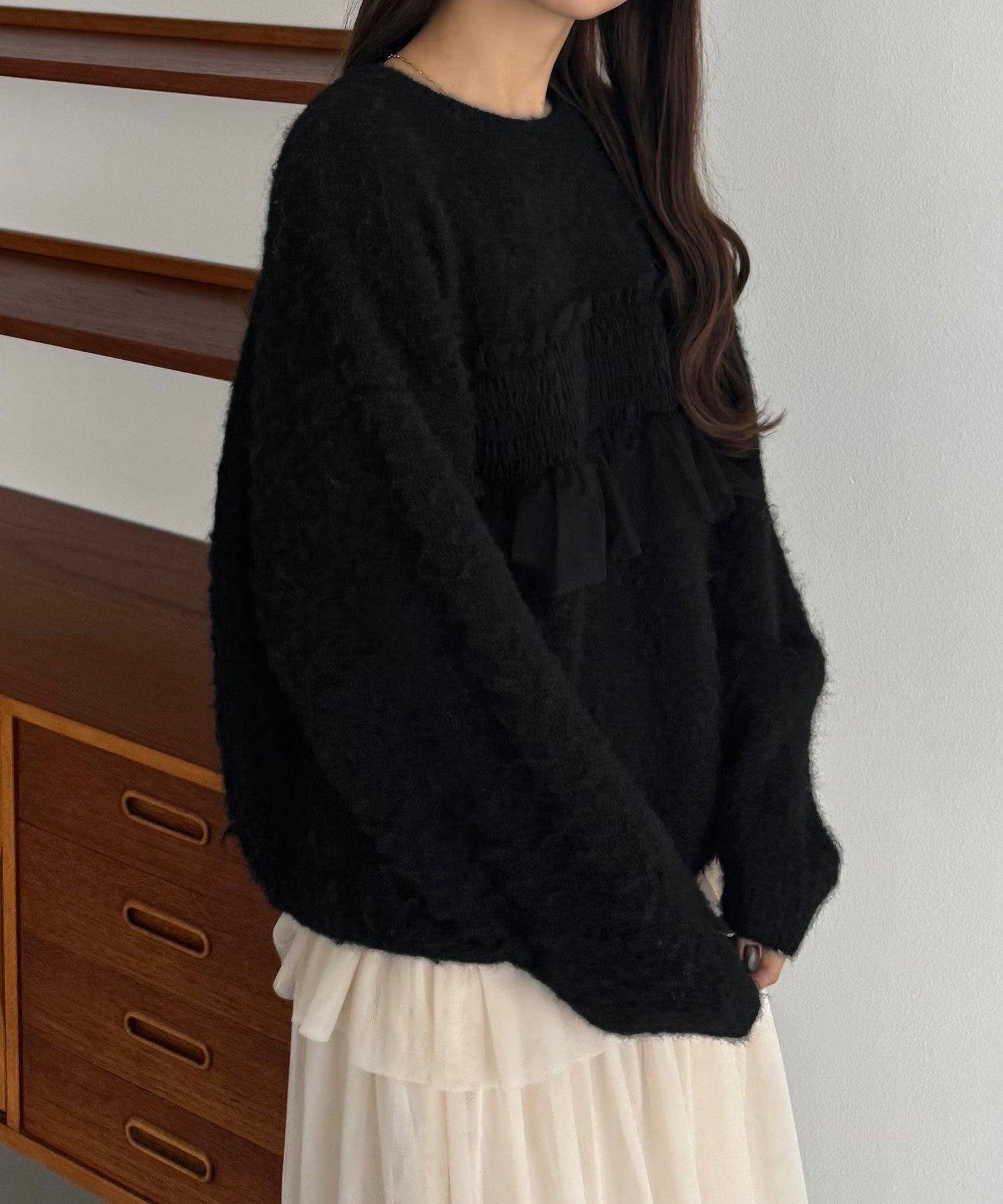 カラウティア callautia callautia チュールシャギーニット