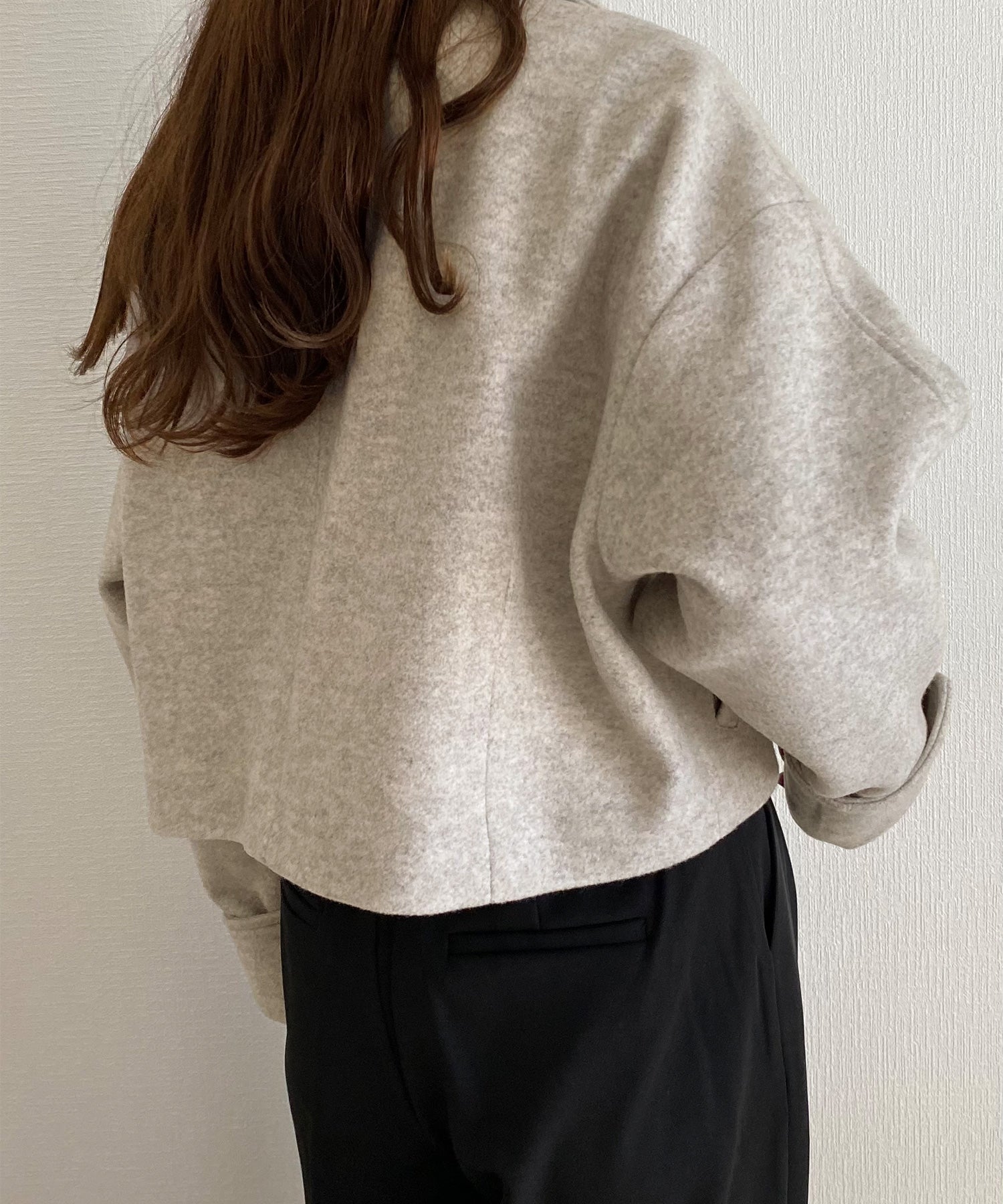 カラウティア callautia callautia ステンカラーショートアウター