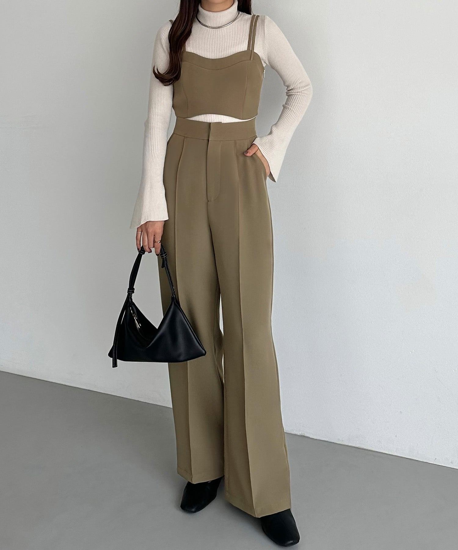 カラウティア callautia callautia ビスチェセットスラックスパンツ