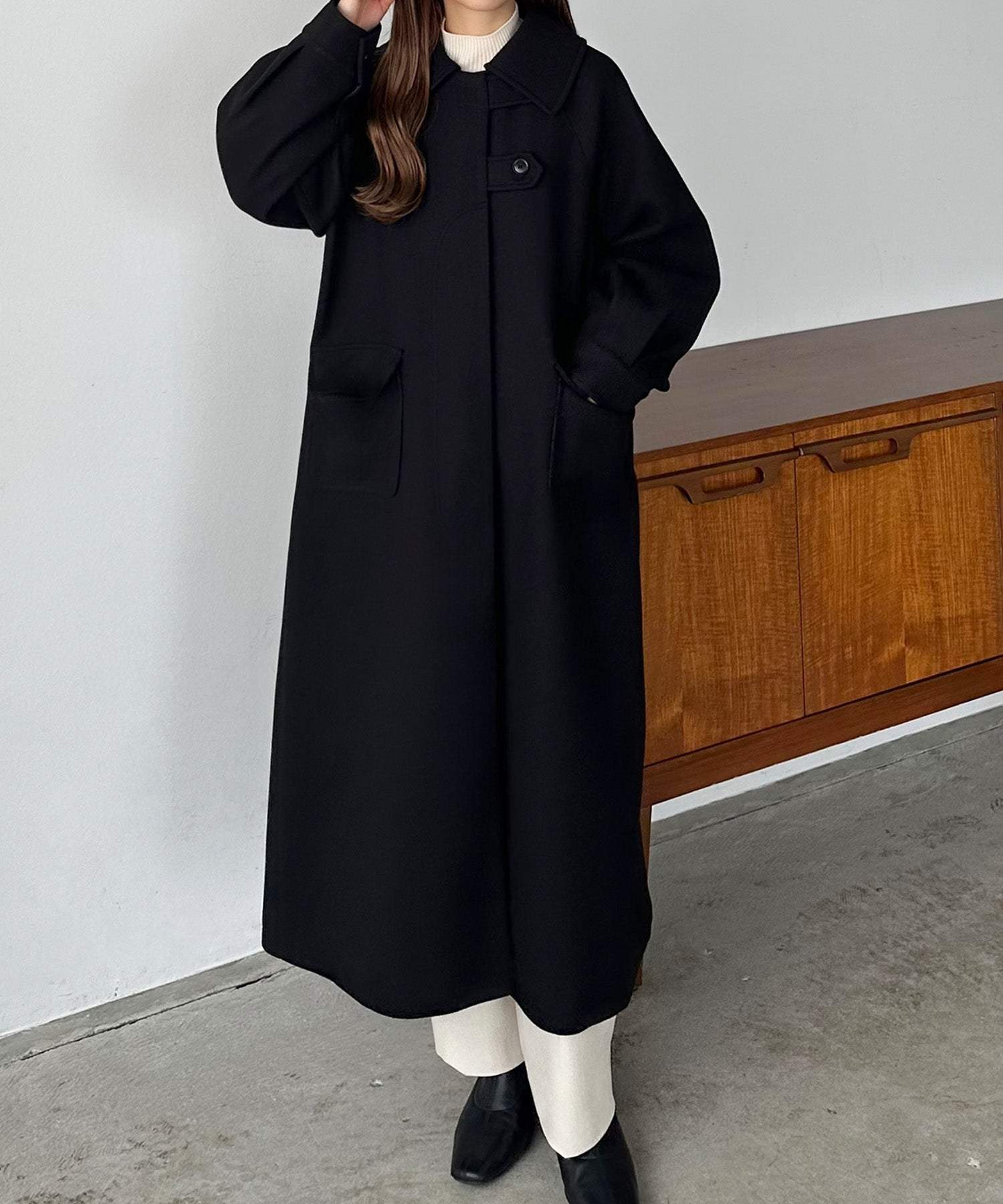 callautia callautia callautia 長袖蓬鬆外套