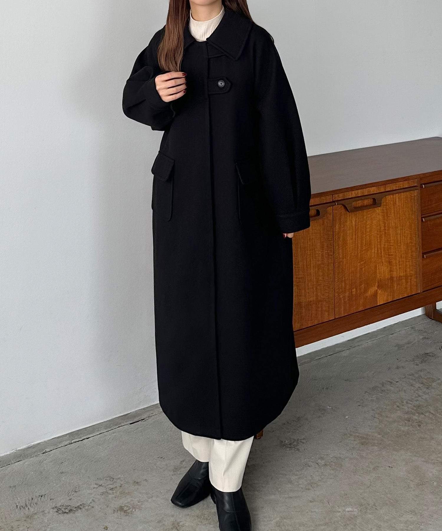 callautia callautia callautia 長袖蓬鬆外套