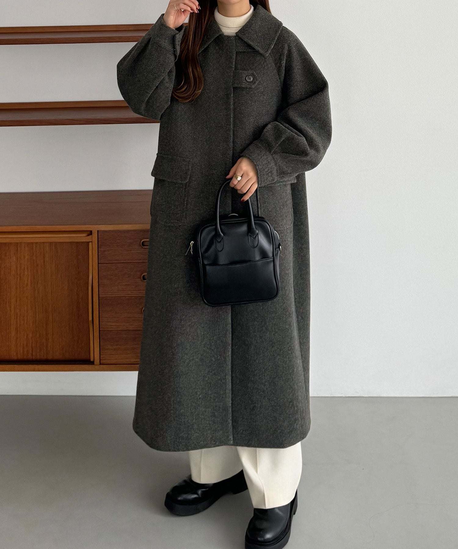 callautia callautia callautia 長袖蓬鬆外套