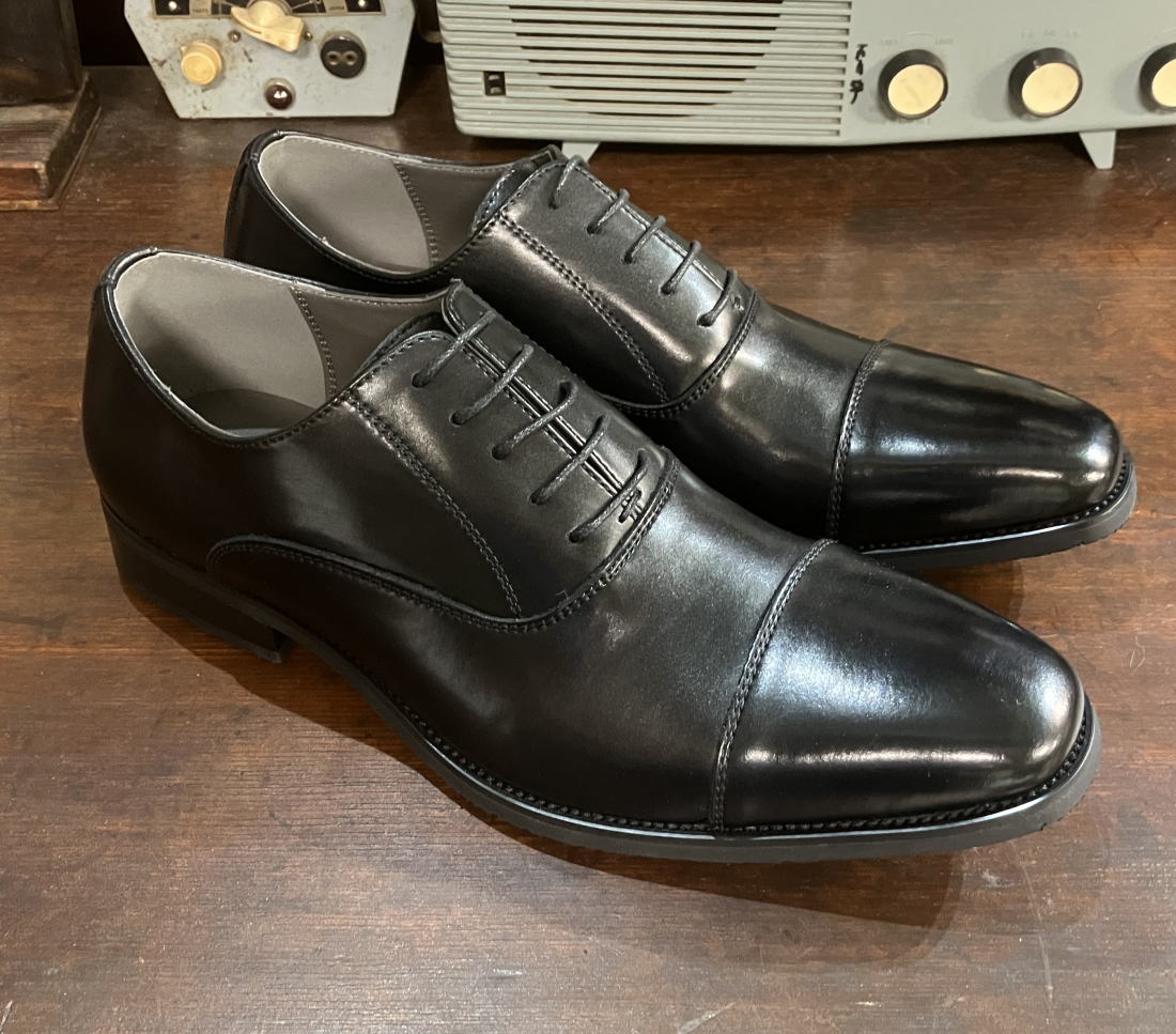 【定番】内羽根ストレートチップ 日本最終加工CALZARTES