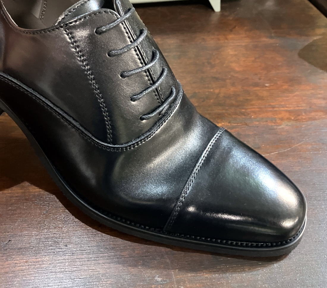 【定番】内羽根ストレートチップ 日本最終加工CALZARTES