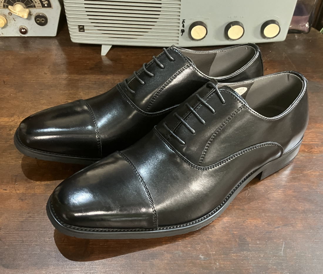 【定番】内羽根ストレートチップ 日本最終加工CALZARTES