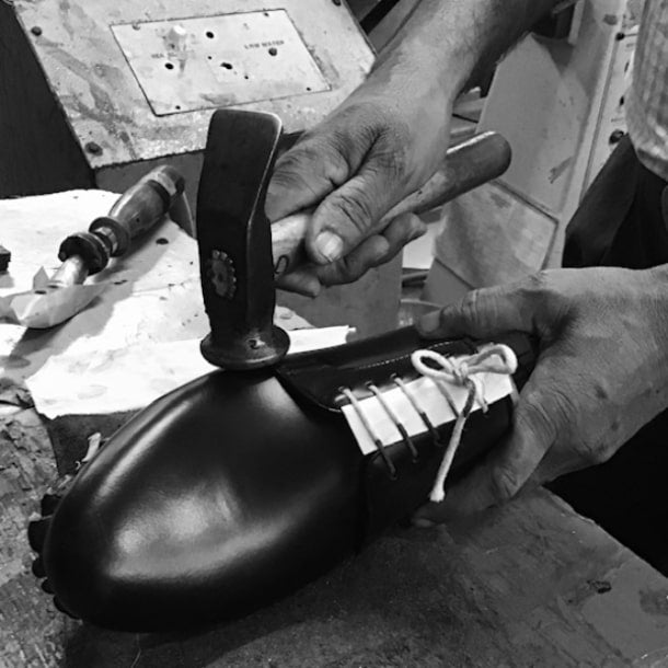 皮革鞋底_360°全麥凱製法 CALZARTES 內羽根直尖TROPHY
