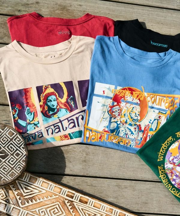 チャイハネ チャイハネ シデーヴァメンズTシャツ （ベージュ） ベージュ