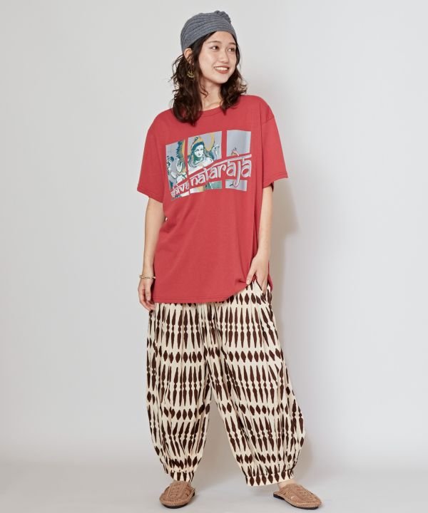 チャイハネ チャイハネ シデーヴァメンズTシャツ （ベージュ） ベージュ