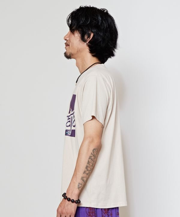 チャイハネ チャイハネ シデーヴァメンズTシャツ （ベージュ） ベージュ