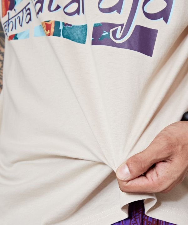 チャイハネ チャイハネ シデーヴァメンズTシャツ （ベージュ） ベージュ