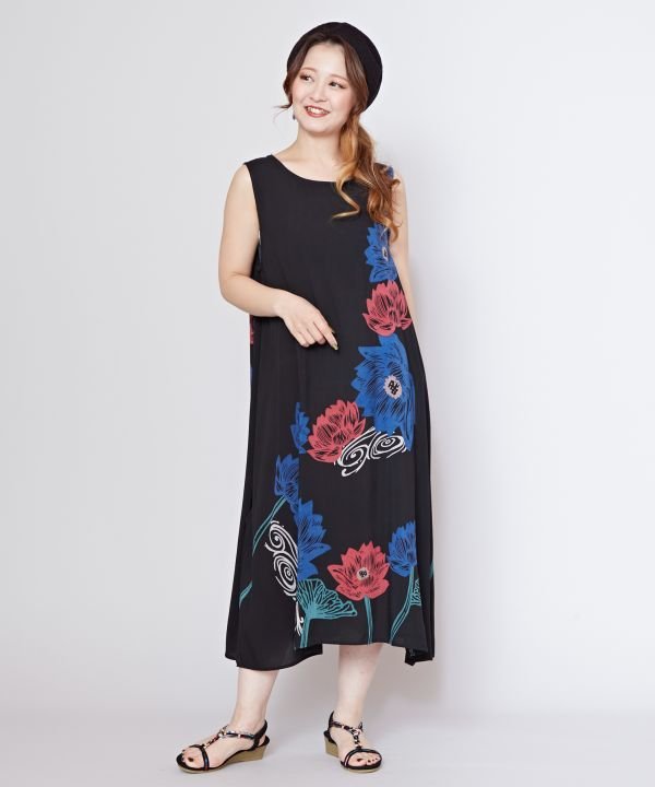 チャイハネ チャイハネ ロタナセットワンピース【UVカット加工羽織り付き】 （グリーン） グリーン