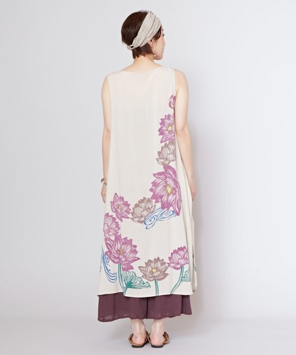 チャイハネ チャイハネ ロタナセットワンピース【UVカット加工羽織り付き】 （グリーン） グリーン