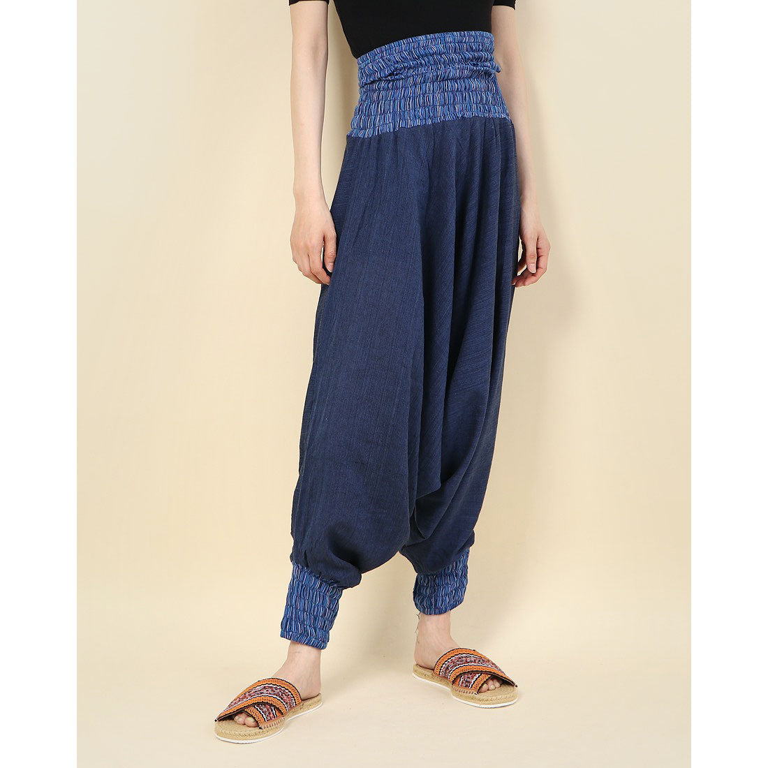 ◆ [Chaihane] Afghan Sarouel Pants, Kinari